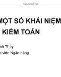 Bài giảng Kiểm toán căn bản: Bài 3 - TS. Phạm Thanh Thủy