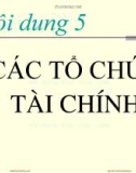 Bài giảng Kinh tế tiền tệ - Ngân hàng: Nội dung 5 – TS. Nguyễn Thị Thư