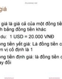 Bài giảng Kinh tế tiền tệ - Ngân hàng: Nội dung 11 – TS. Nguyễn Thị Thư