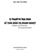 Thực hành kế toán quản trị doanh nghiệp: Phần 1