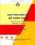 Giáo trình môn học Kế toán thuế