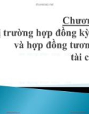 Bài giảng Định chế tài chính - Chương 9: Thị trường hợp đồng kỳ hạn và hợp đồng tương lai tài chính