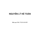 Giáo trình Nguyên lý kế toán: Phần 1 – ThS. Vũ Quang Kết