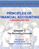 Lecture Principles of financial accounting - Chapter 2: The Recording Process