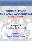 Lecture Principles of financial accounting - Chapter 3: Adjusting the Accounts