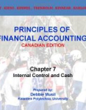 Lecture Principles of financial accounting - Chapter 7: Internal Control and Cash