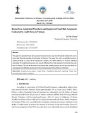 Research on Ananlytical Procedures and Inquires in Fraud Risk Assessment Conducted by Audit Firms in Vietnam