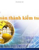 Bài giảng Kiểm toán - Chương 6: Hoàn thành kiểm toán (Đại học Kinh tế TP. HCM)