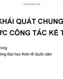 Bài giảng Tổ chức công tác kế toán: Bài 1 - TS. Phí Văn Trọng