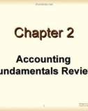 Lecture Managerial Accounting for the hospitality industry: Chapter 2 - Dopson, Hayes