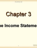 Lecture Managerial Accounting for the hospitality industry: Chapter 3 - Dopson, Hayes