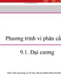 Bài giảng Giải tích 3 - Bài 9: Phương trình vi phân cấp II