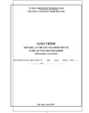 Giáo trình Lý thuyết tài chính tiền tệ (Nghề: Kế toán doanh nghiệp - Cao đẳng) - Trường Cao đẳng nghề Hà Nam (năm 2017)