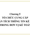 Bài giảng Tổ chức công tác kế toán - Chương 5: Tổ chức cung cấp và phân tích thông tin kế toán trong đơn vị kế toán (Năm 2022)