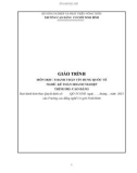 Giáo trình Thanh toán tín dụng quốc tế (Nghề: Kế toán doanh nghiệp - Cao đẳng) - Trường Cao đẳng Cơ giới Ninh Bình (2021)