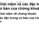 Thị trường chứng khoán - Chương 2