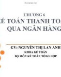 Bài giảng về Kế toán thanh toán qua ngân hàng