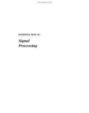 Ebook Introduction to Signal processing: Part 1