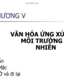 Bài 6 -Văn hóa ứng xử với môi trường tự nhiên