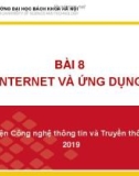 Bài giảng Nhập môn công nghệ thông tin và truyền thông: Bài 8 - GV. Lê Thanh Hương