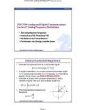 Lecture ELEC3540 analog and digital communications - Chapter 5: Analog frequency modulation