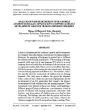 Analysis of user requirements for a mobile augmented reality application to support literacy development amongst hearing-impaired children