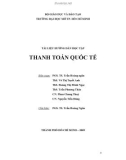 Thanh toán quốc tế - PGS.TS. Trần Hoàng Ngân