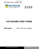 Thí nghiệm Viễn thông - ThS. Trần Duy Cường