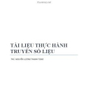 Tài liệu thực hành Truyền số liệu - ThS. Nguyễn Lương Thanh Tùng