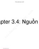 Bài giảng Nhập môn Kỹ thuật truyền thông - Chương 3.2: Các đại lượng thông tin