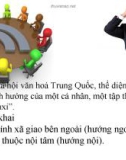 Báo cáo: Giao tiếp trong văn hóa người Trung Quốc