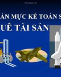 CHUẨN MỰC KẾ TOÁN SỐ: THUÊ TÀI SẢN