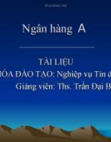 Nghiệp vụ tín dụng Ngân hàng