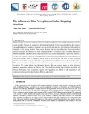 The Influence of Risk Perception on Online Shopping Intention