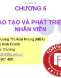 Chương 5: Đào tạo và phát triển