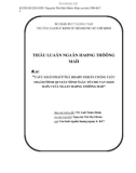 Các giải pháp hoàn thiện công tác quyết định tổ chức cho vay dài hạn của ngân hàng thương mại