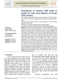 Development of effective XGB model to predict the Axial Load Capacity of circular CFST columns