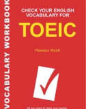 CHECK YOUR ENGLISH VOCABULARY FOR TOEIC Part 1