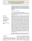 Prediction of California bearing ratio (CBR) of stabilized expansive soils with agricultural and industrial waste using light gradient boosting machine