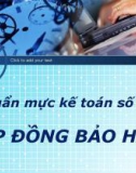 HỢP ĐỒNG BẢO HIỂM - Chuẩn mực kế toán số 19