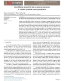 Use of finely ground fly ash as mineral admixture in blended Portland cement production