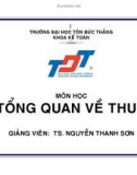 TỔNG QUAN VỀ THUẾ - NGUYỄN THANH SƠN