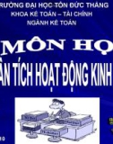 TRƯỜNG ĐẠI HỌC TÔN ĐỨC THẮNGKHOA KẾ TOÁN – TÀI CHÍNH NGÀNH KẾ TOÁNNăm