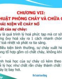 Bài giảng An toàn lao động: Chương VII - Đặng Xuân Trường