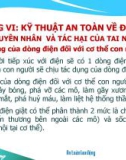 Bài giảng An toàn lao động: Chương VI - Đặng Xuân Trường