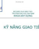 KỸ NĂNG GIAO TIẾP - MỘT PHONG CÁCHMỘT CÁ TÍNH