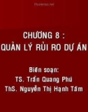 Bài giảng Quản lý dự án xây dựng - Chương 8: Quản lý rủi ro dự án