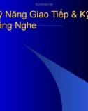 Tìm hiểu kỹ năng giao tiếp và kỹ năng lắng nghe