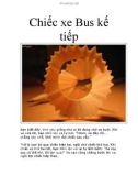 Chiếc xe Bus kế tiếp