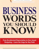 Business Words You Should Know